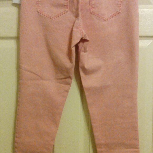 Mid Rise Ankle Skinny FRAYED Jeans - Picture 2 of 4
